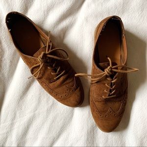 Mossimo brown oxford loafers